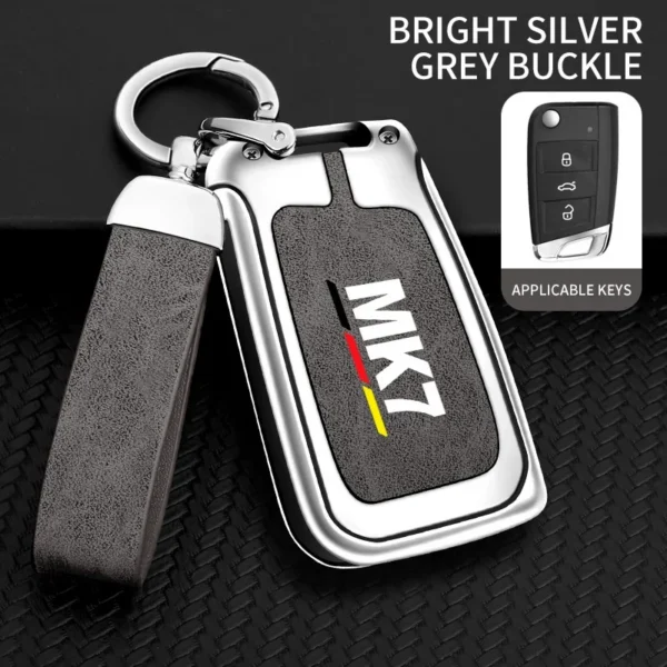 S7fd01866c78e423694ec0dc6ebb98671O Cover Chiave VW Golf 7 MK7 TPU Lega Zinco Portachiavi Guscio Auto