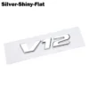 OTOKIT Emblema 3D ABS Cromato V12 Adesivo Parafango Mercedes Maybach S600 S500