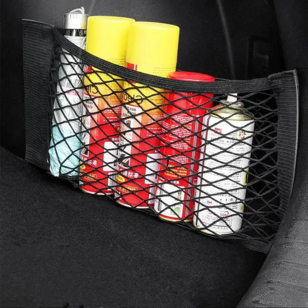 Rete Portaoggetti Bagagliaio Adesiva per Skoda Octavia Fabia Rapid Yeti Superb — immagine 5