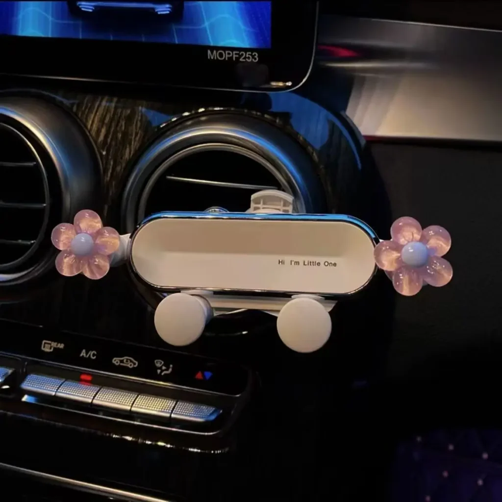 Supporto Smartphone Auto Bocchetta Aria Clip Cartoon Porta Cellulare Navigatore — immagine 7