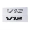 OTOKIT Emblema 3D ABS Cromato V12 Adesivo Parafango Mercedes Maybach S600 S500