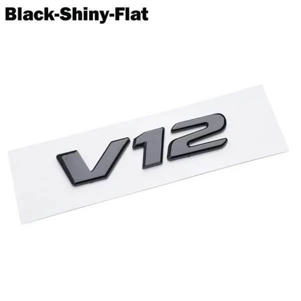 OTOKIT Emblema 3D ABS Cromato V12 Adesivo Parafango Mercedes Maybach S600 S500