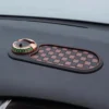 Tappetino Antiscivolo Cruscotto Auto Porta Cellulare Vassoio Portaoggetti Numero Parcheggio