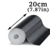 Nastro Adesivo 3D Fibra Carbonio Auto 1-20m Protezione Portiere Specchi