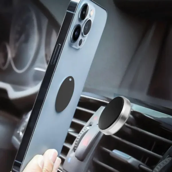 Piastra Magnetica Adesiva Metallo per Supporto Smartphone Auto Universale