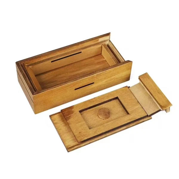 Scatole Puzzle Segrete con Scomparti Nascosti Rompicapo Regalo Adulti Bambini