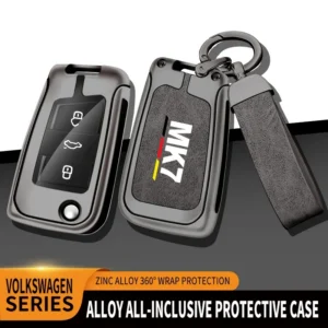 Cover Chiave VW Golf 7 MK7 TPU Lega Zinco Portachiavi Guscio Auto