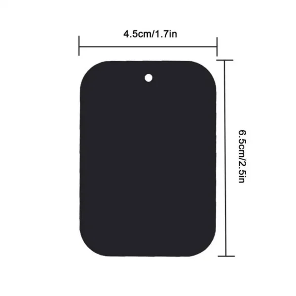 Piastra Magnetica Adesiva Metallo per Supporto Smartphone Auto Universale