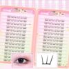 Set Ciglia Finte K-Beauty Sottili Effetto Naturale Riutilizzabili