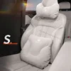 Cuscino Poggiatesta Auto Supporto Lombare Scamosciato per Leapmotor