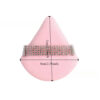 Set 3pz Spugne Trucco Triangolari Rosa - Puff Fondotinta Cipria Blender
