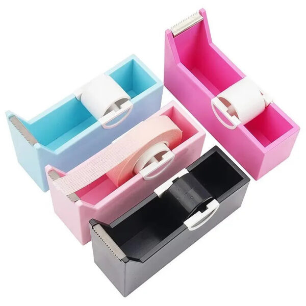 Porta nastro rotante per extension ciglia - dispenser con taglierina