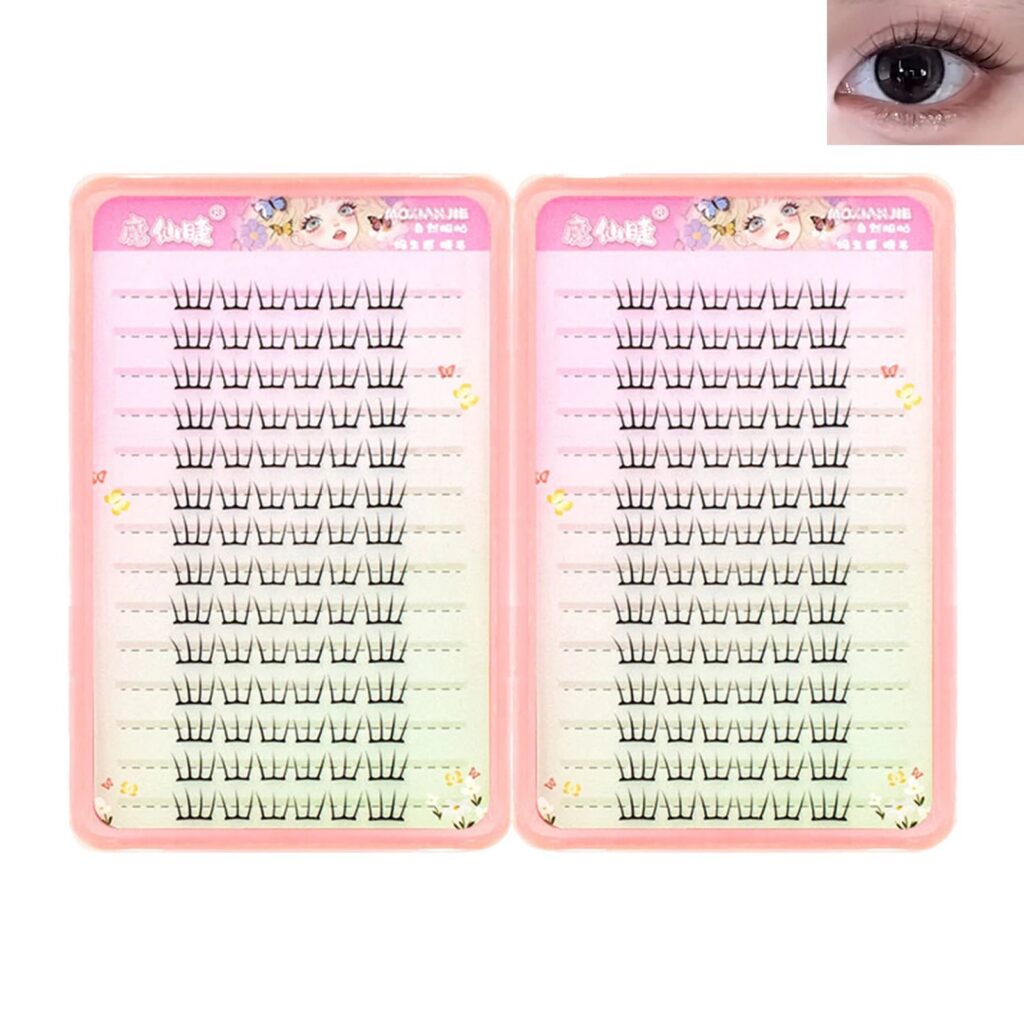 Set Ciglia Finte K-Beauty Sottili Effetto Naturale Riutilizzabili — immagine 11