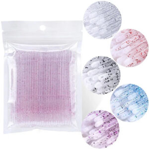 100pz Microbrush Monouso Microspazzole per Extension Ciglia Rimozione Colla 100pz Microbrush Monouso Microspazzole per Extension Ciglia Rimozione Colla