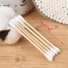 100/500/1000 pz Cotton Fioc Doppia Testa in Legno - Bastoncini Cotone per Trucco Naso Orecchie
