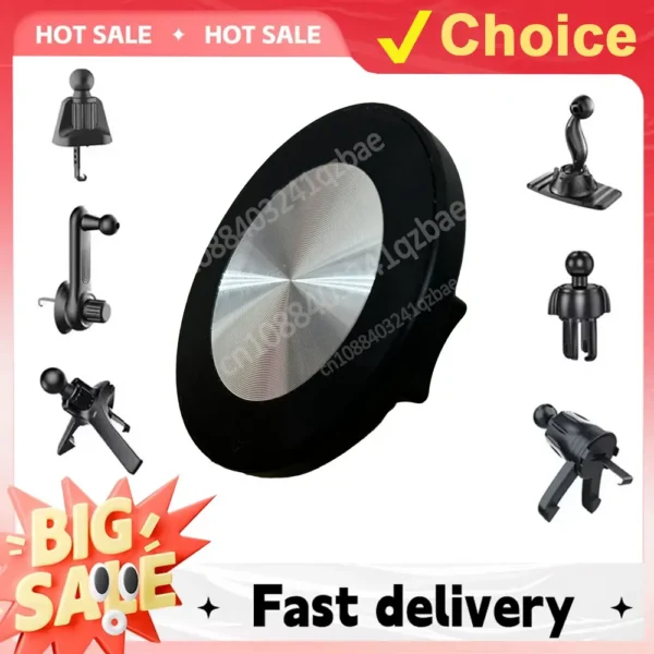 Accessori supporto auto magnetico MagSafe universale sfera 17mm per smartphone