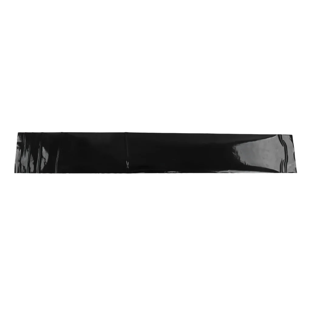 Striscia Parasole Parabrezza Auto Furgone Nero Lucido Adesiva PVC 140x20 cm — immagine 5