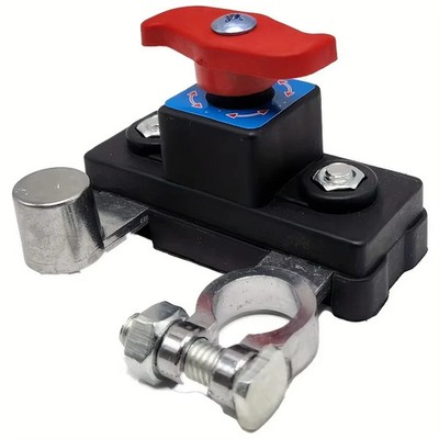 Stacca Batteria 12V/24V a Manopola per Auto, Camper e Barca — Non trovarla più scarica