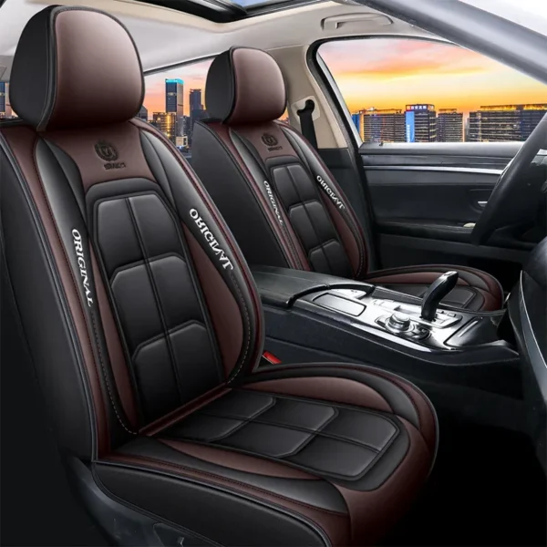 Sb1ae11fc45414e55b5a16b2dd6fb54280-1.webp Coprisedile Auto Universale in Ecopelle - Set Guida e Passeggero